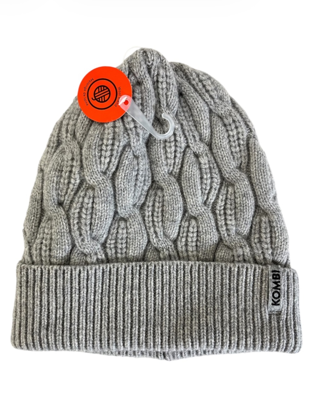 NWT Kombi Women’s Catena Cable Knit Wool Toque